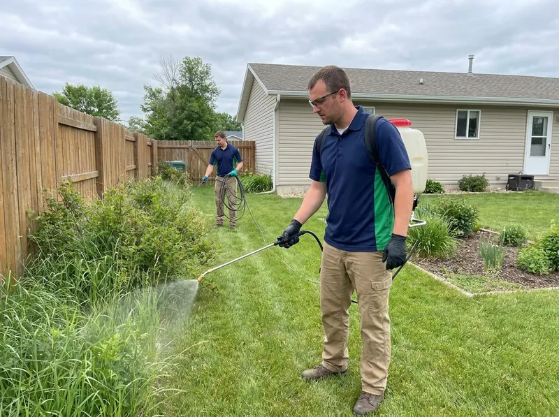 Tick Yard Barrier Application in Minot, ND